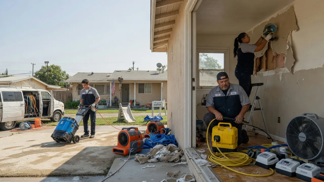 Water Damage Restoration in Lafayette, CA near me